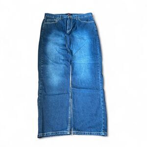 Indigo Vintage 90s Faded Baggy Relaxed Fit Y2K Skater Jeans